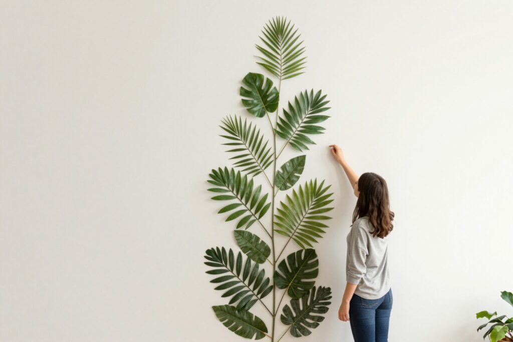 AI hero concept for Wall Decor Layout Ideas for Small, Awkward Walls