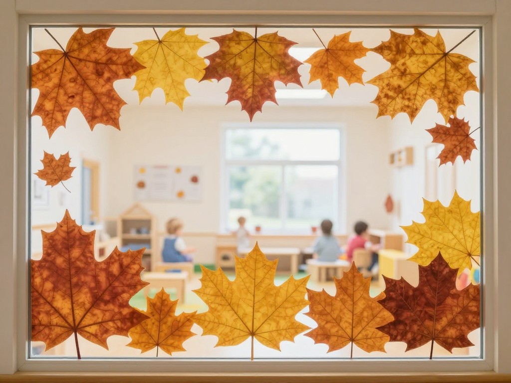 Decor concept for Sunlit Tissue Leaf Window