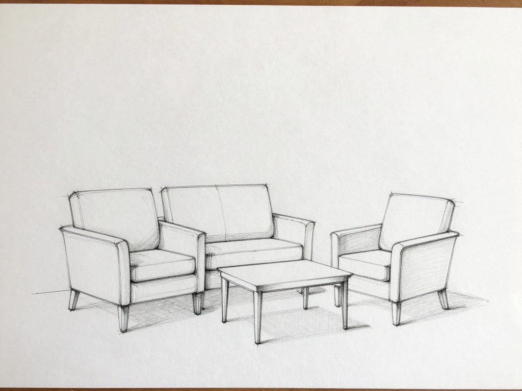 Decor concept for Fix layout and lighting before buying furniture