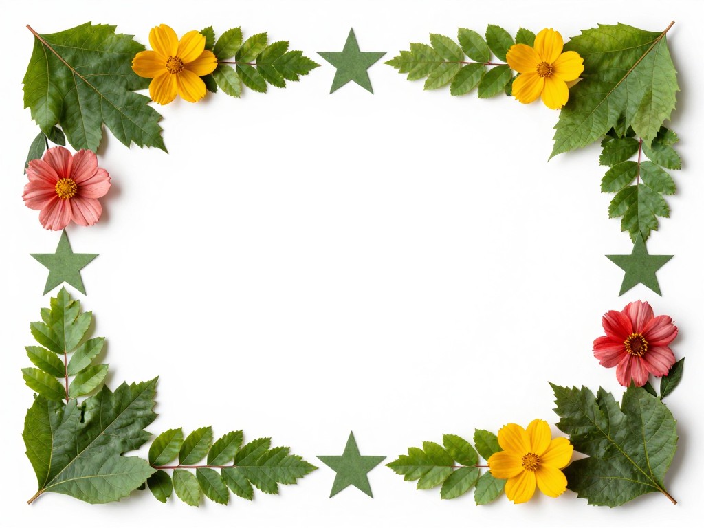Decor concept for Starry Leaf Mirror Border
