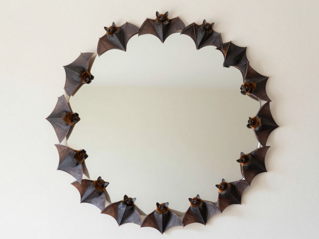 Decor concept for Crescent Around a Mirror