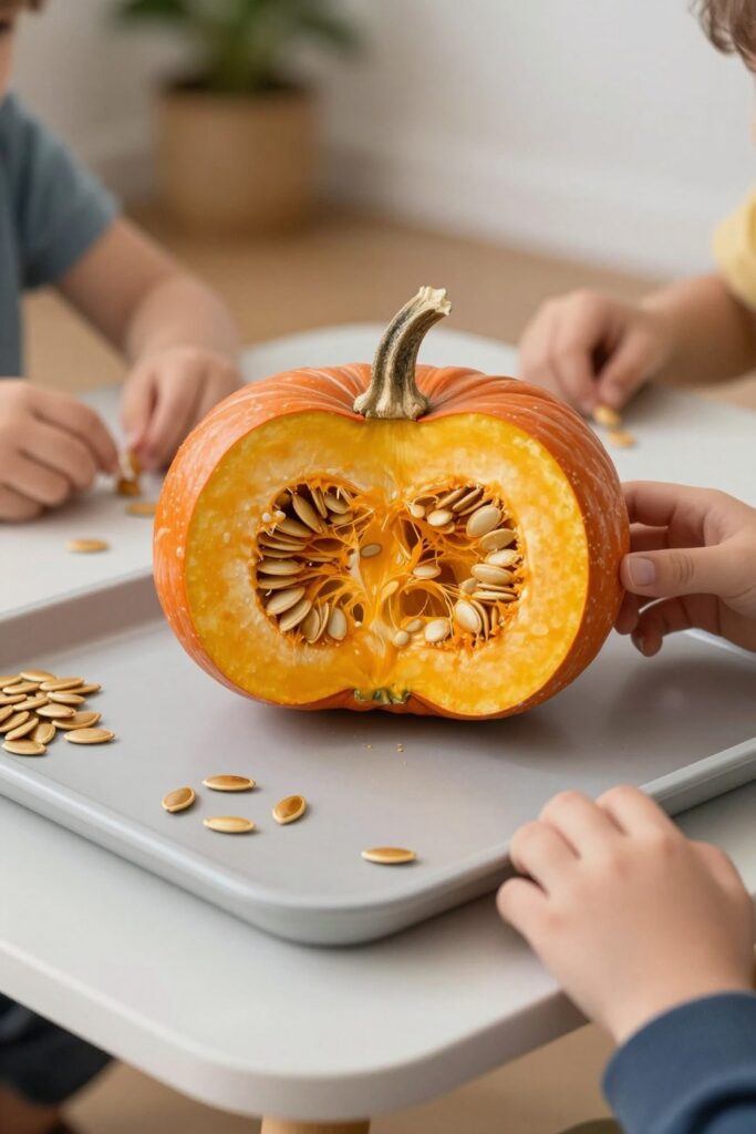 AI hero concept for Pumpkin Activities for Preschoolers: 8 Hands-On Ideas