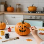 AI hero concept for Pumpkin Painting Contest Ideas: How to Run a Kids' Decorating