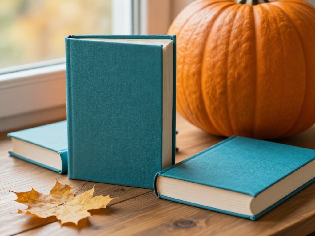 Storybook Pumpkin Ideas — Decor concept for Choosing a book a child can talk about